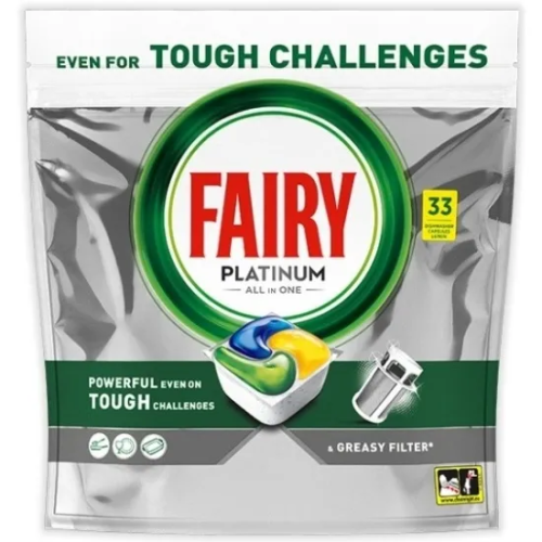 FAIRY Platinum All in One капсулы д/пмм лимон 33шт